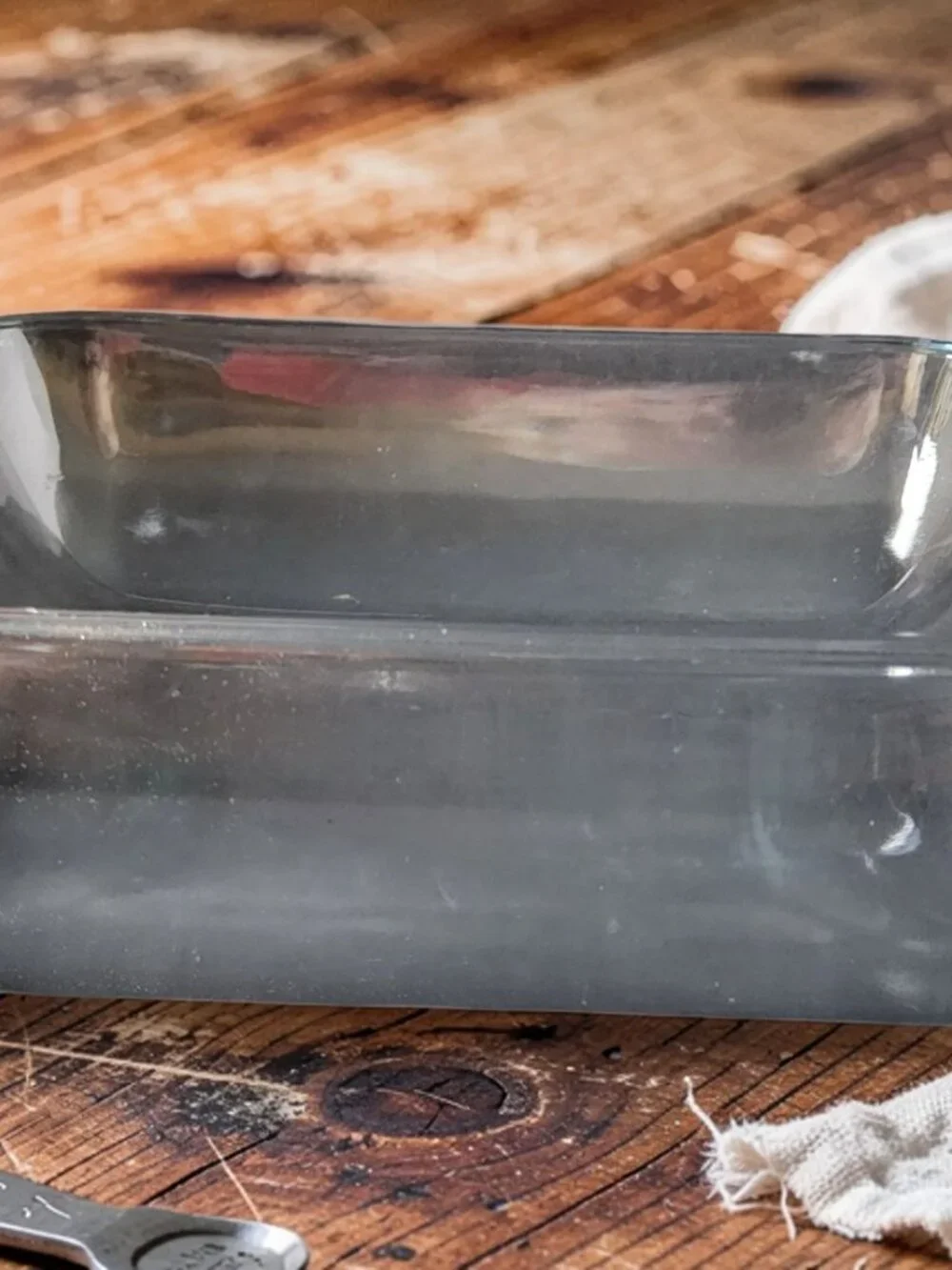 Vintage Pyrex DD-1 Clear 8.5